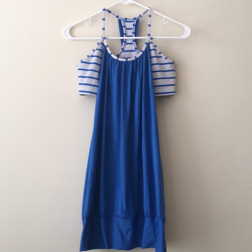 Lululemon blue yoga tunic top